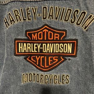 Harley Davidson NWOT Vintage Jean Jacket